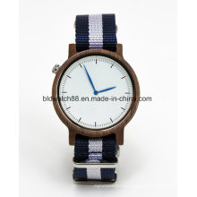 New Sports Watches Nato Band Quartz Wooden Watch for Man